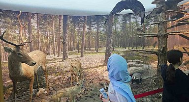 Kütahya Çamlıca Tabiat Parkı'nda öğrencilere doğa eğitimi