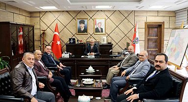 Kütahya OSB'den İl Emniyet Müdürü Tandoğan'a ziyaret