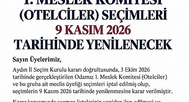 KUTO'da otelciler komitesi seçimi yenilenecek