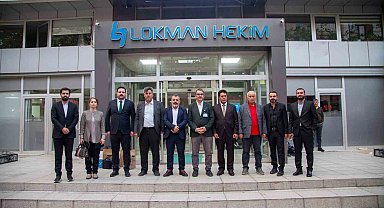 Kuzey Irak heyetinden Lokman Hekim Van Hastanesine ziyaret