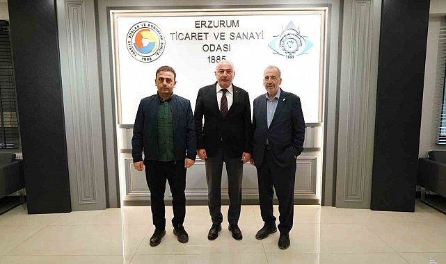 Lila kağıt yönetim kurulu başkanı Öğücü'den Başkan Özakalın'a teşekkür ziyareti