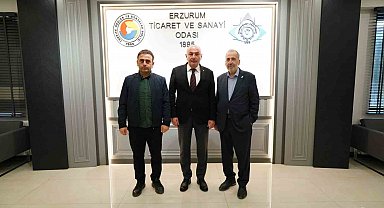 Lila kağıt yönetim kurulu başkanı Öğücü'den Başkan Özakalın'a teşekkür ziyareti
