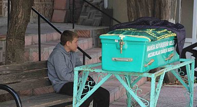 Maden kazasında hayatını kaybeden babaya son görev