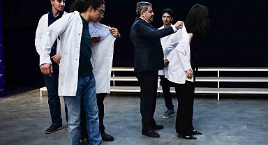 Malatya Turgut Özal Üniversitesi Tıp Fakültesi'nde beyaz önlük heyecanı