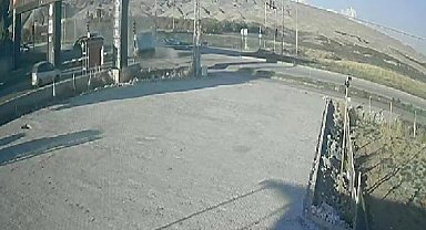 Malatya'da 1'i ağır 3 kişinin yaralandığı kazanın görüntüleri ortaya çıktı