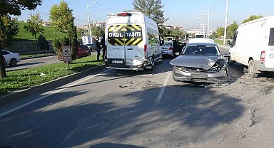 Malatya'da 6 aracın karıştığı kazada 3 kişi yaralandı