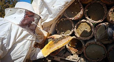 Malatya'da 60 yıllık gelenek toprak kovanlarda yaşatılıyor