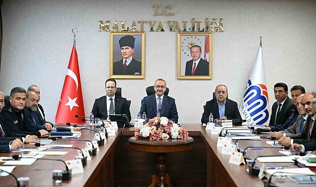 Malatya'da Bağımlılıkla Mücadele İl Koordinasyon Kurulu toplandı