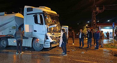 Malatya'da kazada üç araç hasar gördü