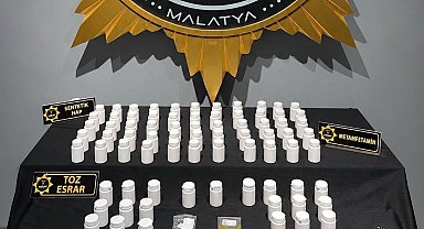 Malatya'da uyuşturucu operasyonu: 2 gözaltı