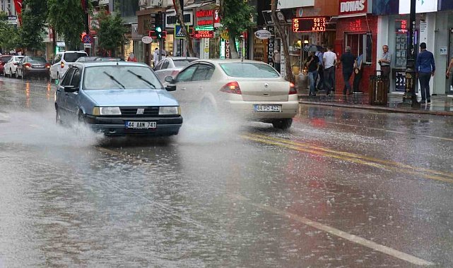 Malatya'nın güney kesimleri için kuvvetli yağış uyarısı