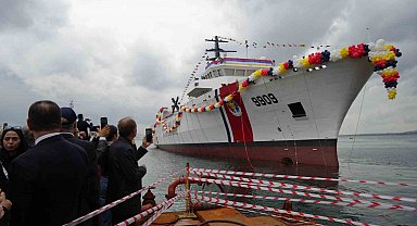 Malezya'nın yeni deniz gücü Kocaeli'de suya indi