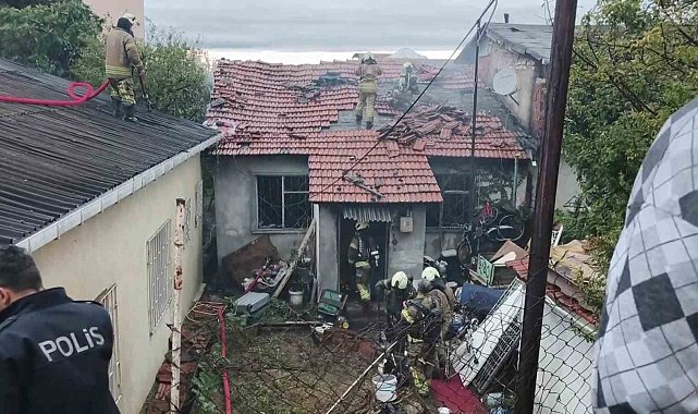 Maltepe'de gecekondu yangını: 12 yaşındaki çocuk hayatını kaybetti
