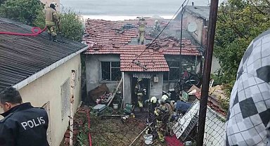 Maltepe'de gecekondu yangını: 12 yaşındaki çocuk hayatını kaybetti