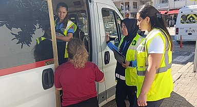 Manavgat'ta okul servislerine sıkı denetim
