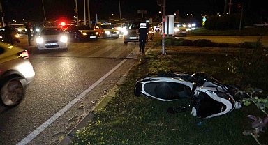 Manavgat'ta otomobil ile motosiklet çarpıştı: 2 yaralı