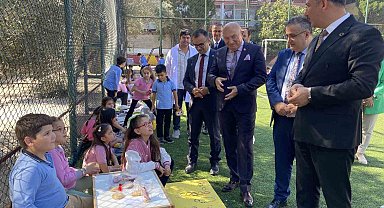 Manisa İl Milli Eğitim Müdürü Uğurelli'den minik girişimcilere destek