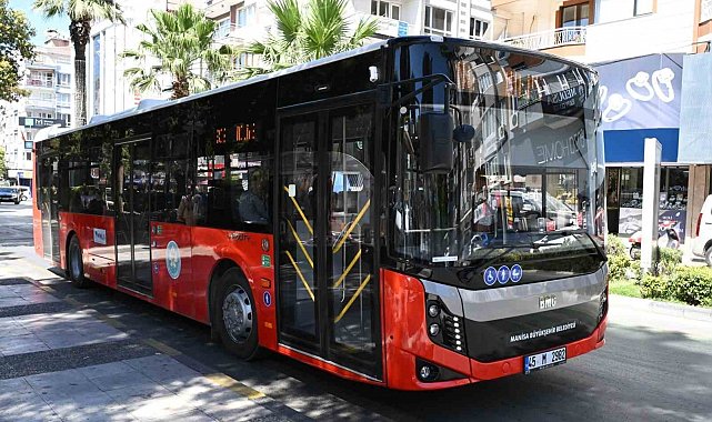 Manisa'da 29 Ekim'de toplu taşıma ücretsiz olacak