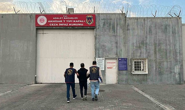 Manisa'da 78 yıl 11 ay hapis cezasıyla aranan şahıs yakalandı