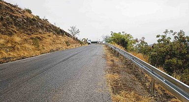 Manisa'da yollara 33 bin metre oto korkuluk
