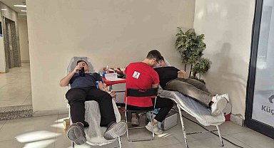Manisa'daki KYK yurtlarından kan bağışına hayat veren destek