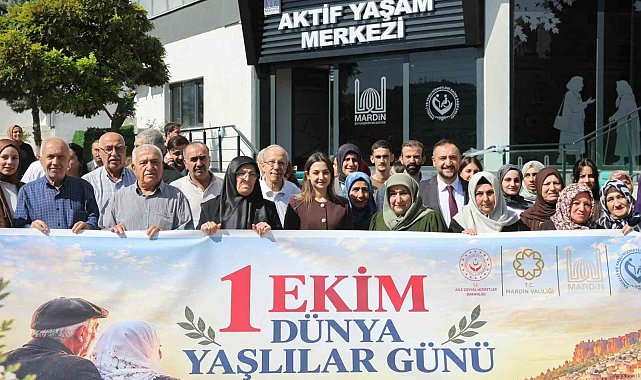 Mardin'de Dünya Yaşlılar Günü etkinliği