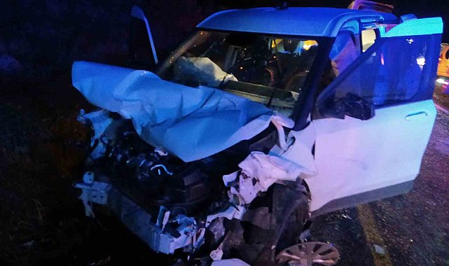 Mardin'de otomobil ile ticari araç çarpıştı: 1 ölü, 3 yaralı