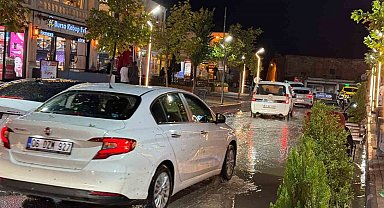 Mardin'de sağanak ve dolu etkili oldu