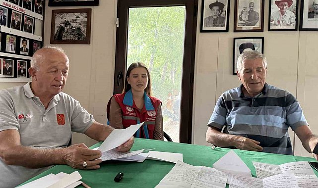Marmaris'in öğrencilerinden gazileri duygulandıran mektuplar