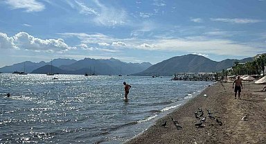 Marmaris'te Ekim ayında deniz keyfi