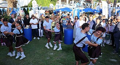 Marmaris'te sonbaharın ritmi Oktoberfest'le yükseldi