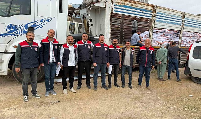 Mazıdağı'nda 167 çiftçiye 40 ton mercimek tohumu desteği