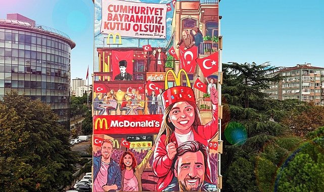 McDonald's Türkiye'den Cumhuriyet'in 103. yılına özel kutlama