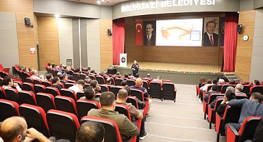 Melikgazi Belediyesi personeline 'Afet Farkındalık Eğitimi'