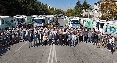 Melikgazi'nin temizlik ekipleri mahallelerde sonbahar temizliğine başladı