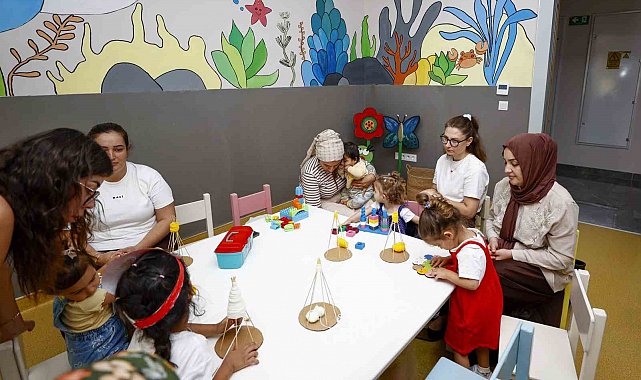 Mersin'de oyun atölyeleri çocukların gelişimine katkı sağlıyor