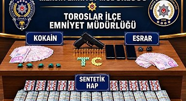 Mersin'de torbacı operasyonu: 4 tutuklama