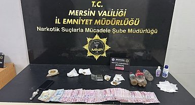 Mersin'de uyuşturucu operasyonu: 2 tutuklama