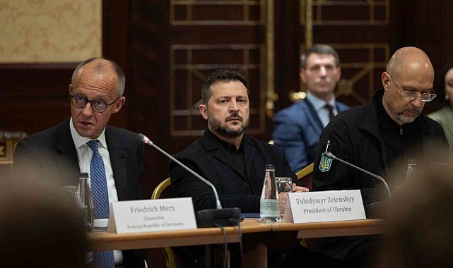 Merz: "Ukrayna'ya yardım sağlamak Almanya'nın ulusal çıkarları doğrultusunda"