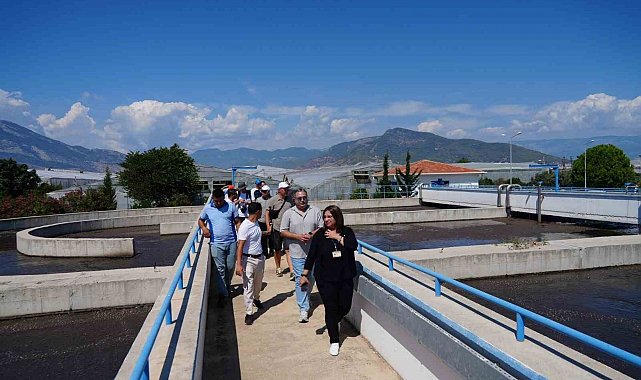 MESKİ'nin arıtma tesisinde Alman heyetten teknik inceleme