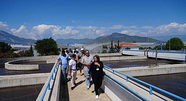 MESKİ'nin arıtma tesisinde Alman heyetten teknik inceleme