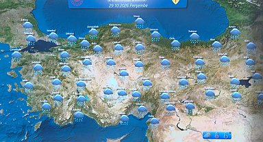 Meteoroloji uyardı: "Kuvvetli yağışa karşı dikkatli olalım"