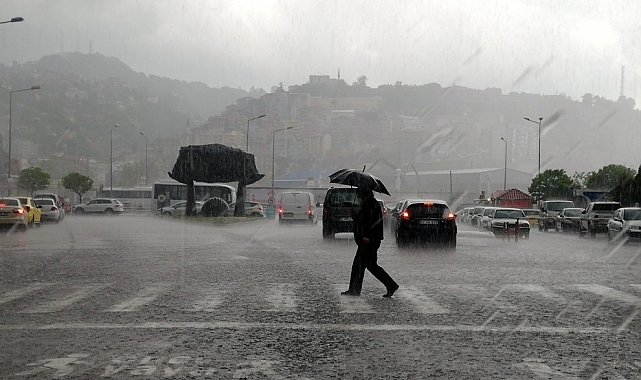 Meteoroloji'den Erzincan, Erzurum ve Bayburt için kuvvetli yağış uyarısı