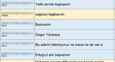 MHK soruşturmasında hakem görevlendirmelerine ilişkin dikkat çeken yazışma