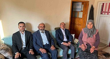 MHP'li heyetten Kuluncak'ta şehit ailelerine ziyaret