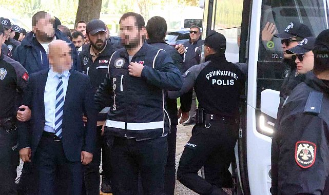 Milas Belediyesi'ne operasyon şüphelileri adliyeye sevk edildi