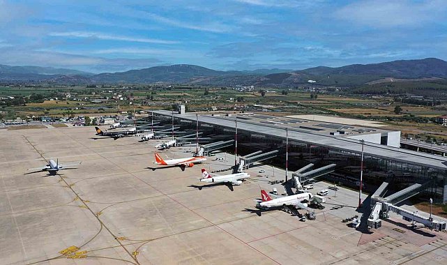 Milas-Bodrum havalimanı 9 ayda 3 milyon 918 bin yolcuya hizmet verdi