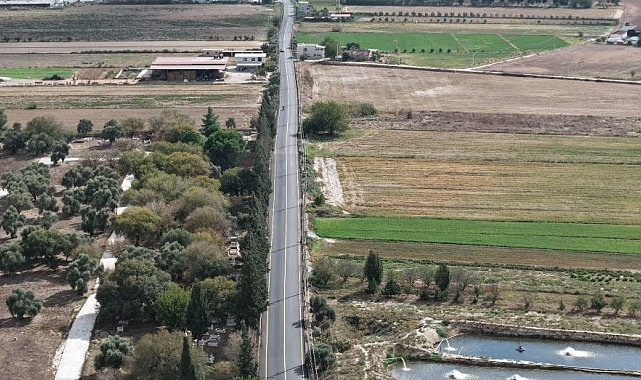 Milas'ta 5,8 kilometrelik yol çalışması tamamlandı
