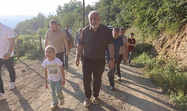 Minik Aysima istedi, Başkan Sandıkçı yaptı