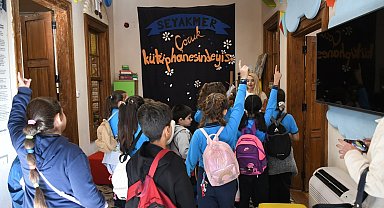 Minik kitap tutkunları Seyakmer'de buluştu